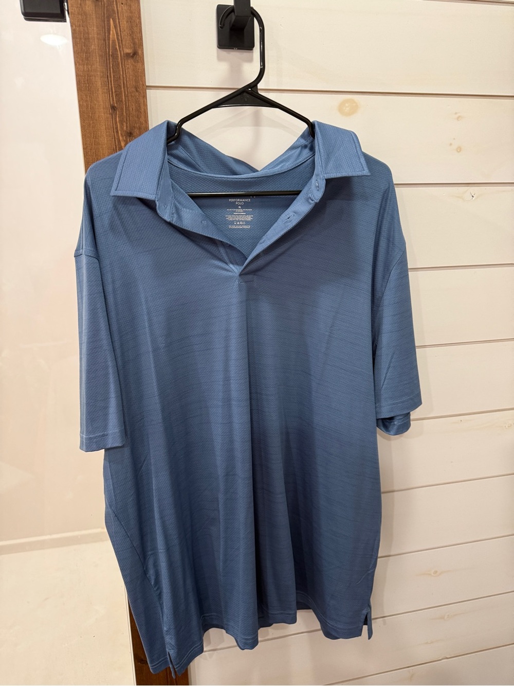 Men's Performance Polo in Slate Blue
